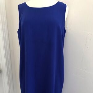 Sleeveless Blue Dress